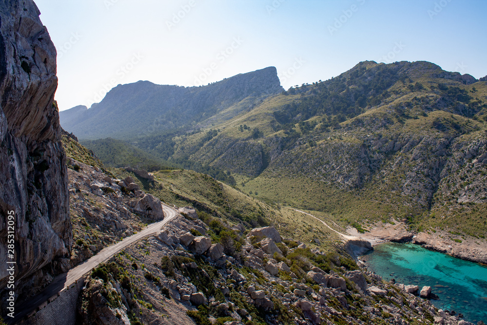 Fototapeta premium Beautiful mediterranean scene on Mallorca, Spain