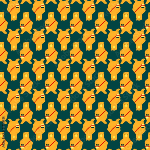 bear seamless pattern