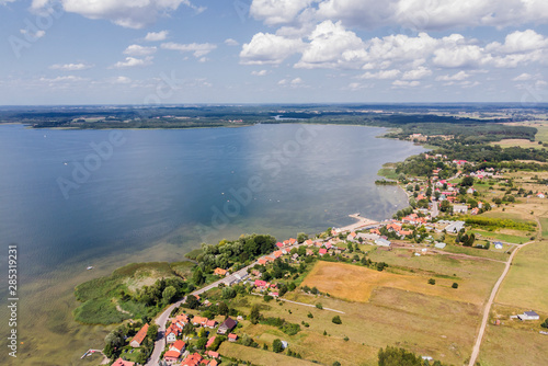 Fototapeta Naklejka Na Ścianę i Meble -  Jezioro Śniardwy, Mazury, Polska.	