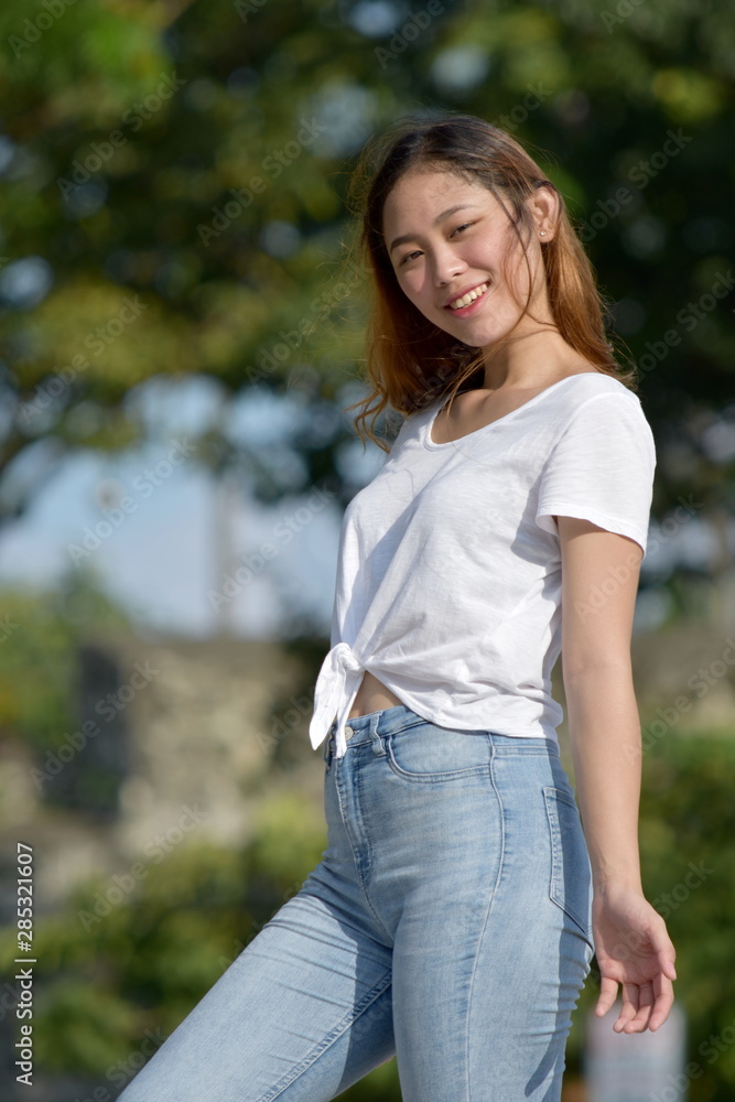 Slim Youthful Minority Female Slim Youthful Minority Female