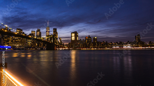 Long Exposure of NYC from the Water © Omar