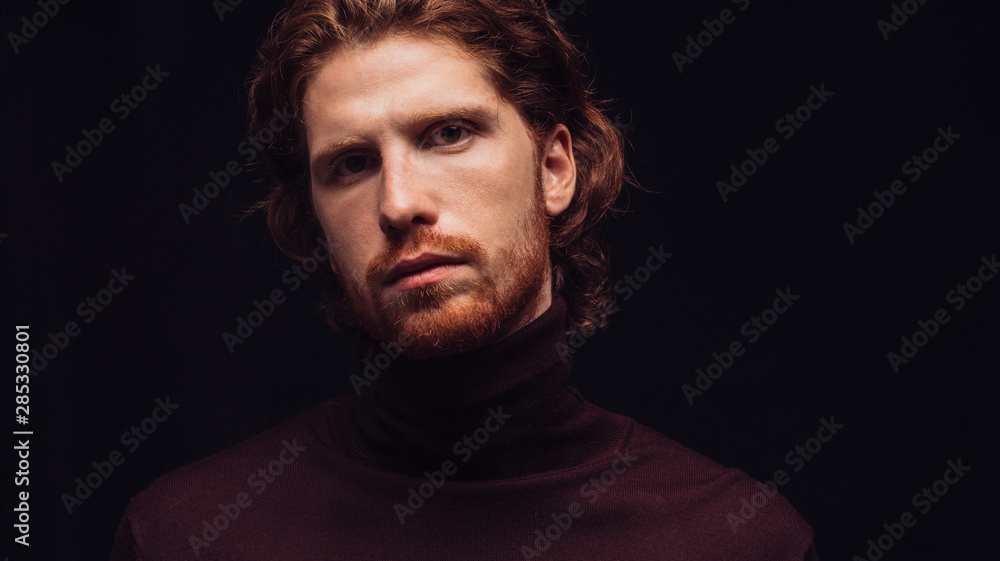 Portrait of a Ginger Man Portrait of a Ginger Man