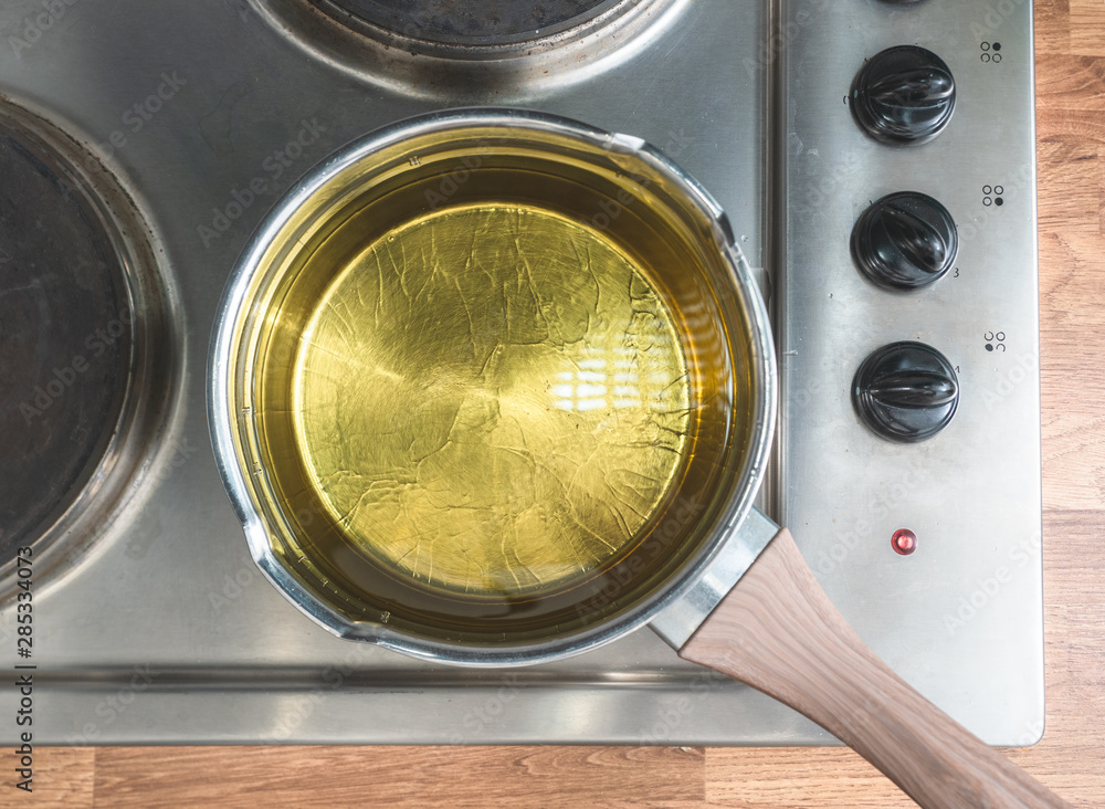 Pot On The Stove Stock Photo, Picture and Royalty Free Image. Image  94838759.