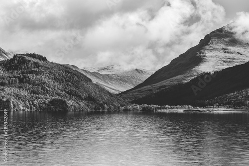 Valley of Ennerdale Black and White photo