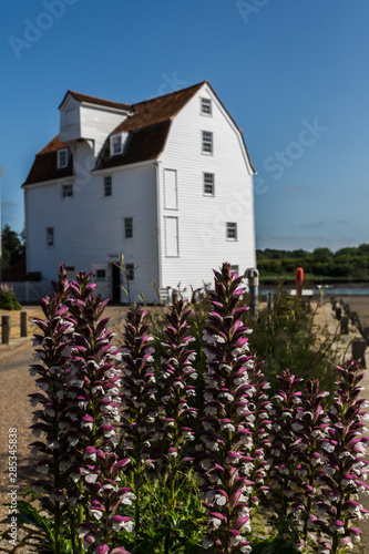 The Tide Mill in Woodbridge, Suffolk. A traditional water mill that still produces flour today