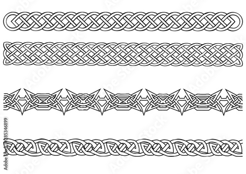 celtic decoration set