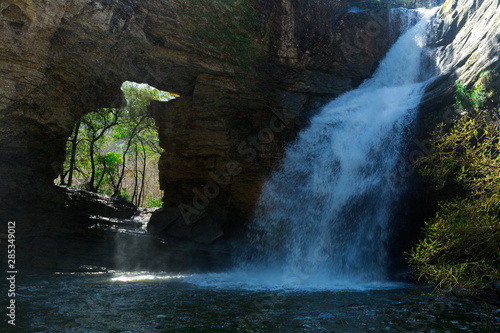 Pure mountain waterfall Cantonigros