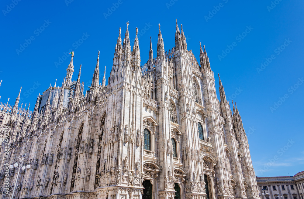 The Duomo, Milan Cathedral in Milan, Lombardy, Italy