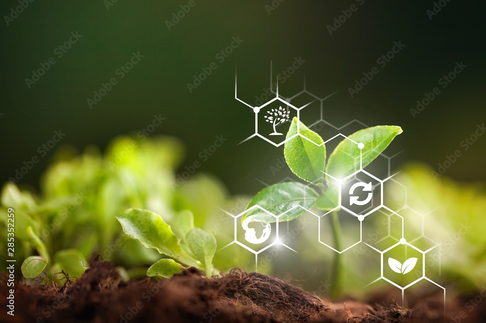 Naklejka premium Agriculture.