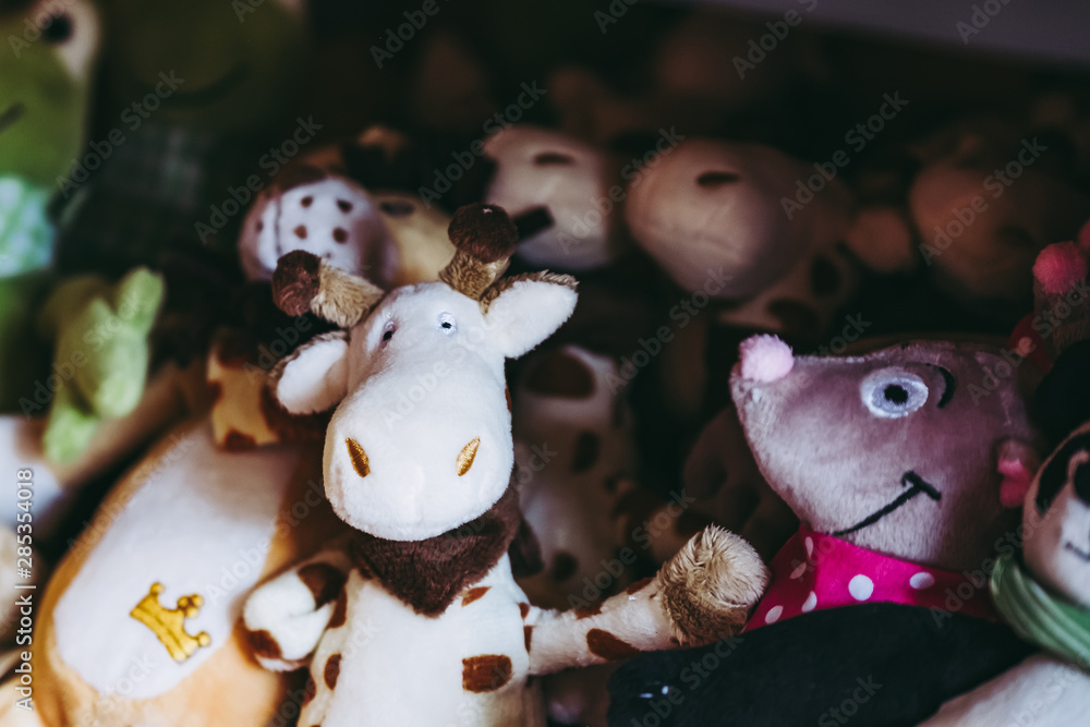 Peluche girafe douce jouet pour enfant