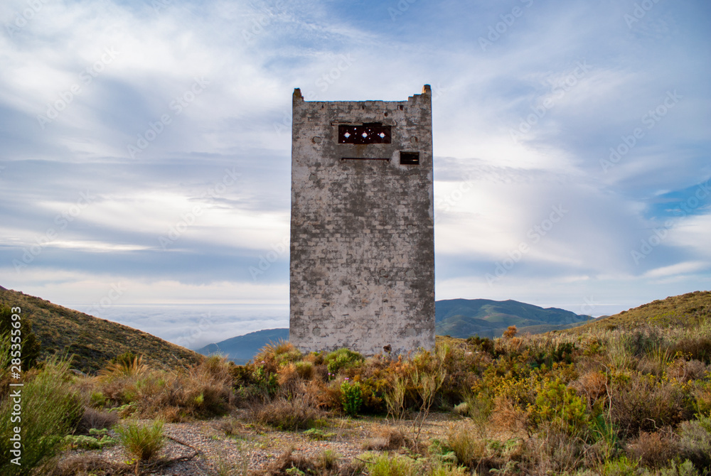 ruinas en las minas de los Casimiros