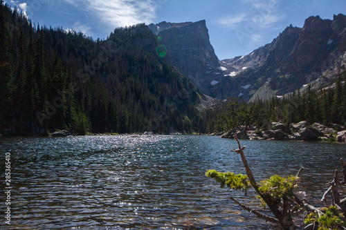 lake in the mountains