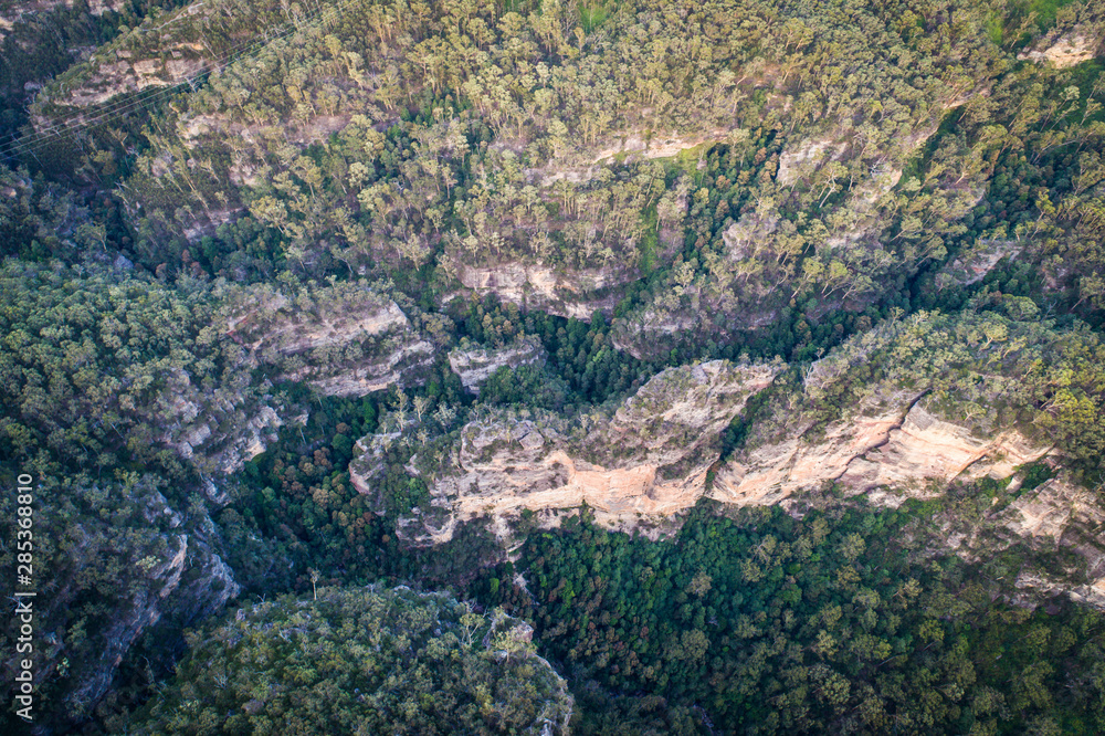 view of Govetts Creek Gorge form Point Pilcher Lookout