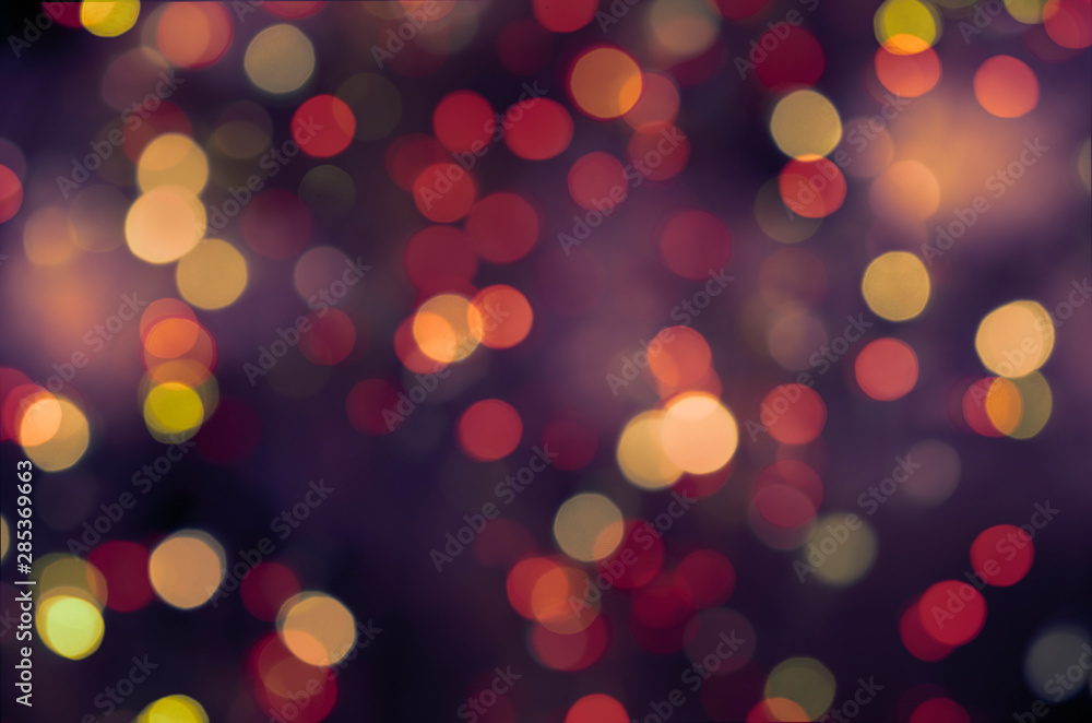 Obraz premium Bright red bokeh background, suitable for backgrounds and images.