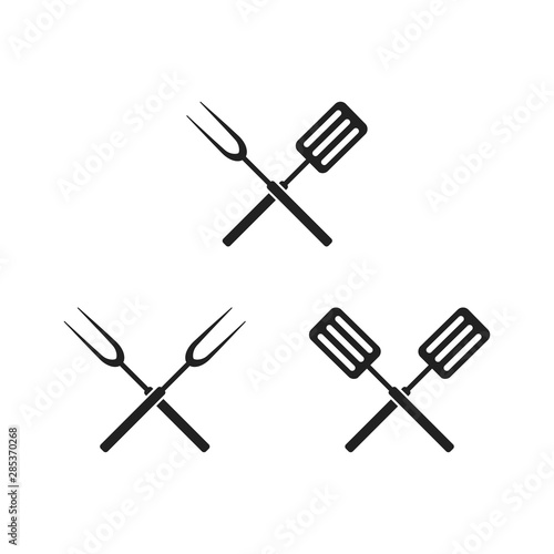 Vector logo stock of cooking equipment