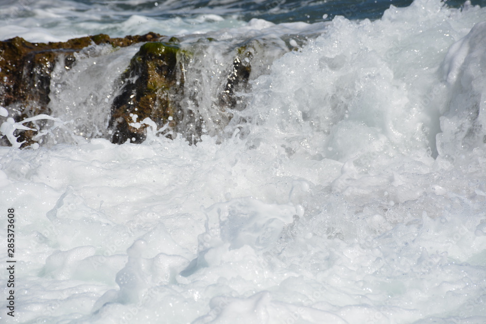 Sea Foam Close Up Sea Foam Close Up