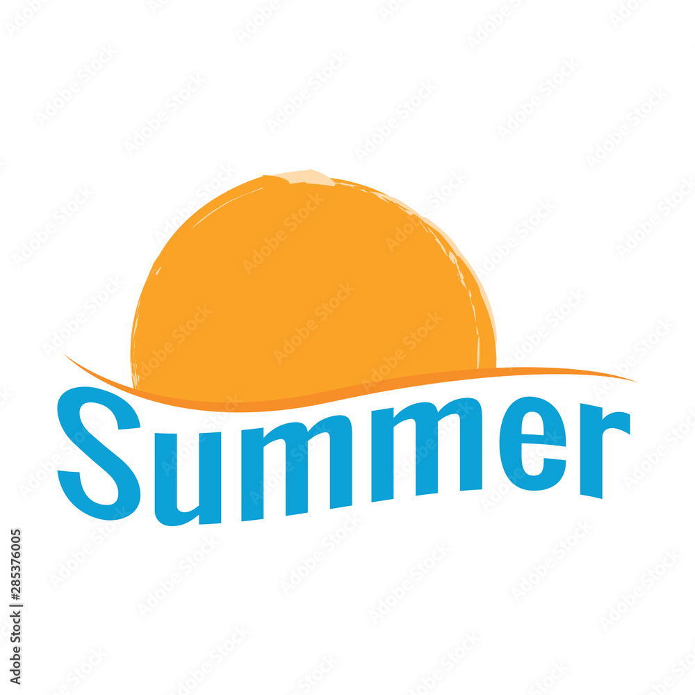 hello summer label hello summer label
