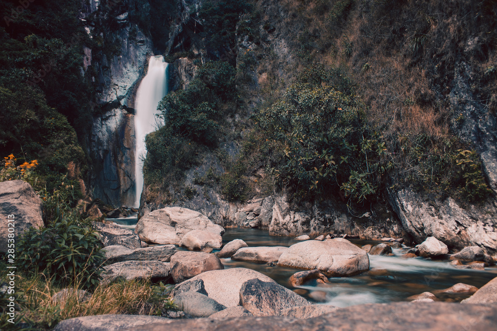 Fototapeta premium Waterfall in motion