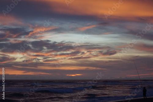collection of white clouds with a blue sky background is very attractive and beautiful