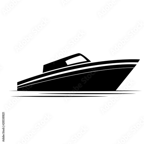 Front view of a boat