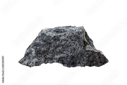 Foto Gneiss Stone isolated on white background included clipping path.