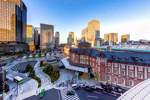 Photography Japan - AUG 20 2019 - View of tokyo train station