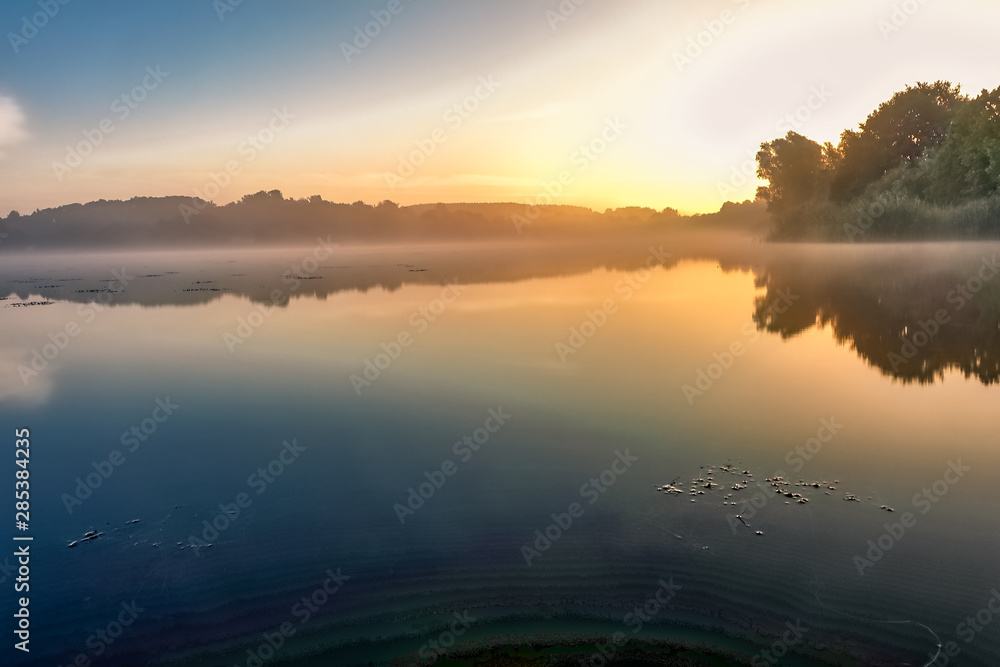 Fototapeta premium germany, lake, wiesensee, westerwald