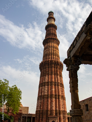 India's tallest brick  minaret qutub minar