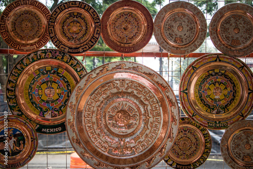 ceramics on bazaar in istanbul turkey