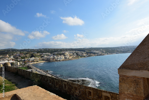 Fortezza von Rethymno auf kreta in griechenland