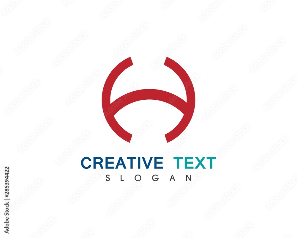H Letter Logo Template Design Vector illustration H Letter Logo Template Design Vector illustration