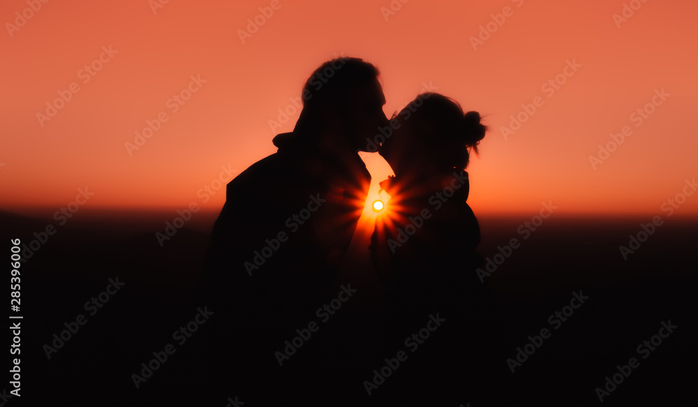 Love and sunset