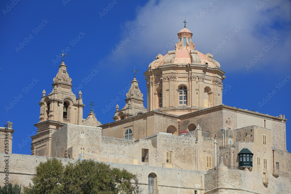 Kathedrale St. Paul in Mdina. Malta