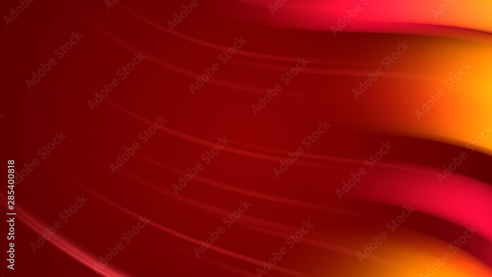 3d rendering of abstract background with red orange yellow twisted gradient of colors. beautiful mixing colors of paint curved lines on a plane 3d rendering of abstract background with red orange yellow twisted gradient of colors. beautiful mixing colors of paint curved lines on a plane
