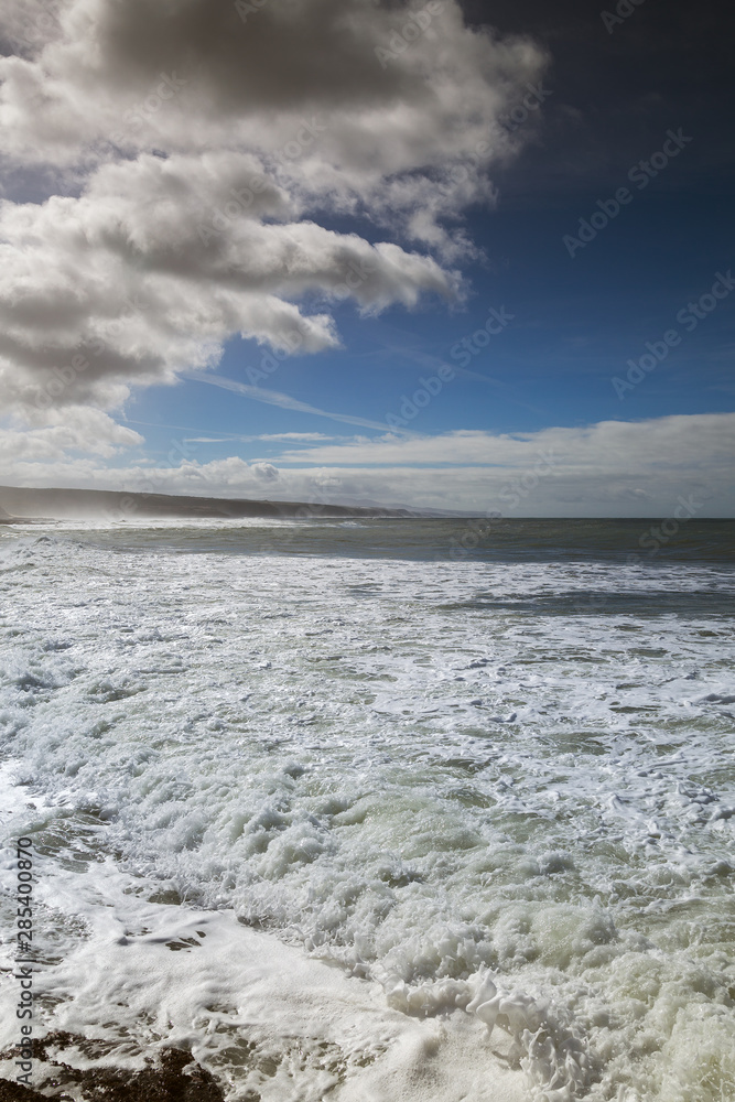 Atlantic ocean coast next to Ericeira, Portugal. Atlantic ocean coast next to Ericeira, Portugal.