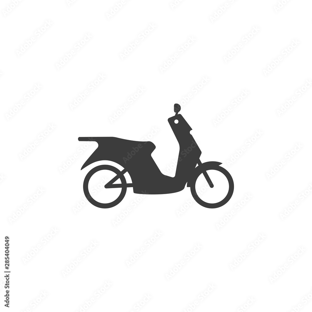 Motorbike, motorcycle icon. Vector illustration, flat design. Motorbike, motorcycle icon. Vector illustration, flat design.