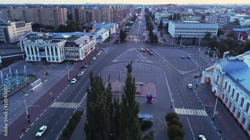 Evening Tambov from a bird's flight 01