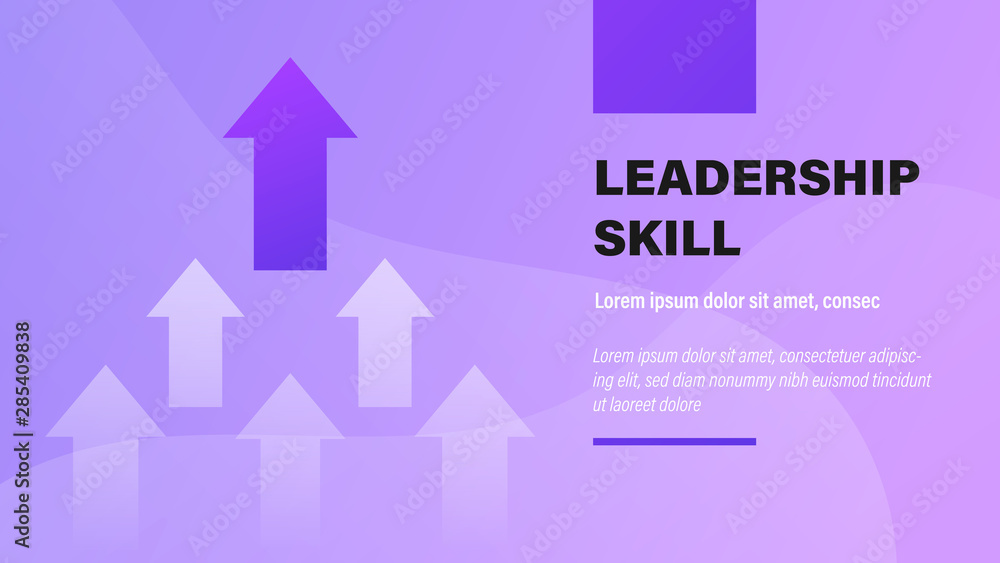 Leadership. Business Presentation Background with Illustration. Leadership. Business Presentation Background with Illustration.