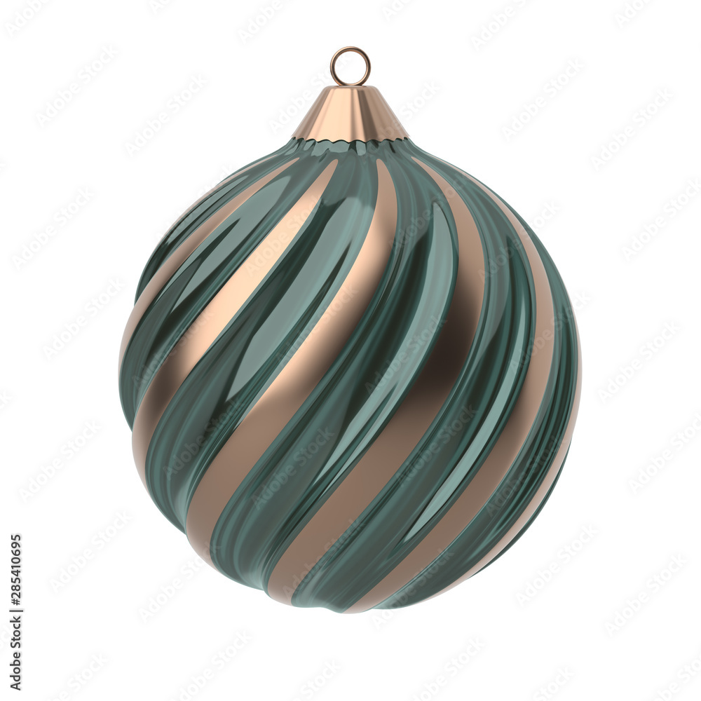 3D rendering Christmas ball isolated on a white background. 3D rendering Christmas ball isolated on a white background.