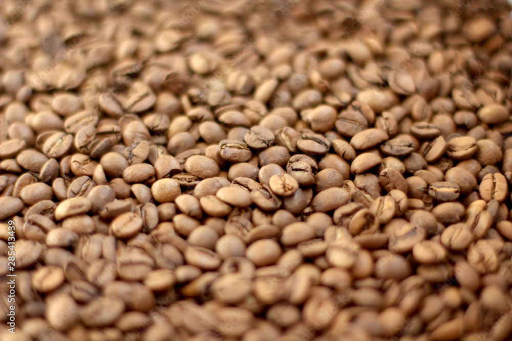 roasted coffee beans background roasted coffee beans background