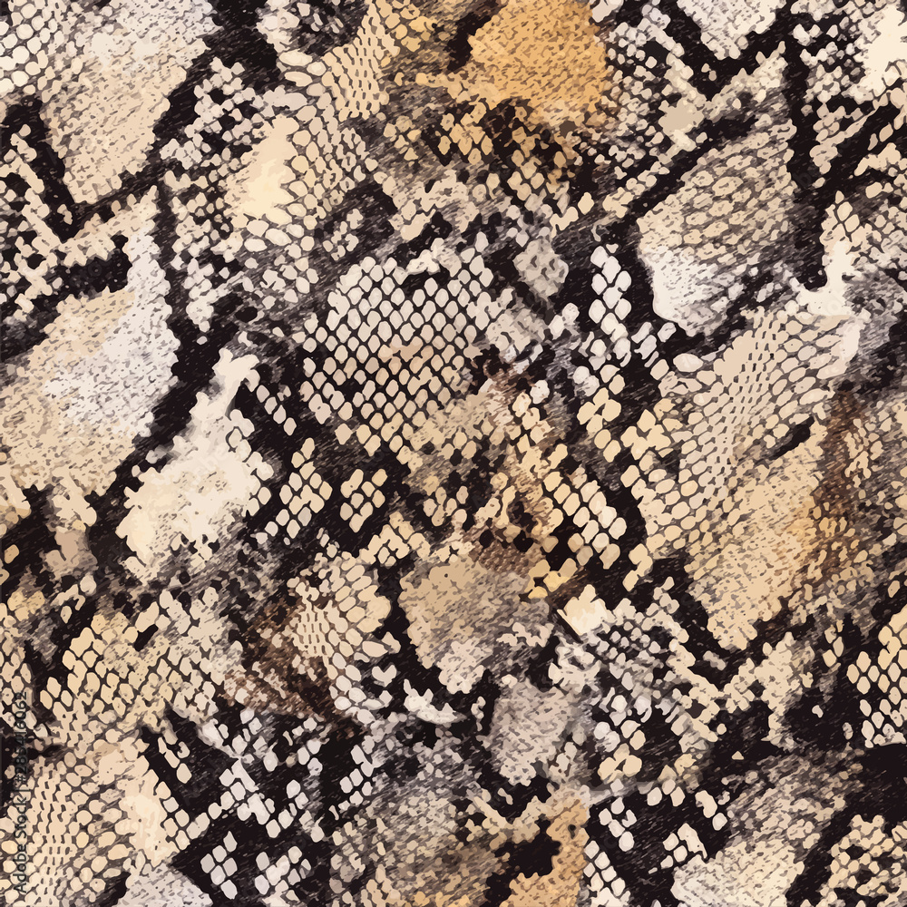 snake skin texture seamless pattern Stock Illustration | Adobe Stock