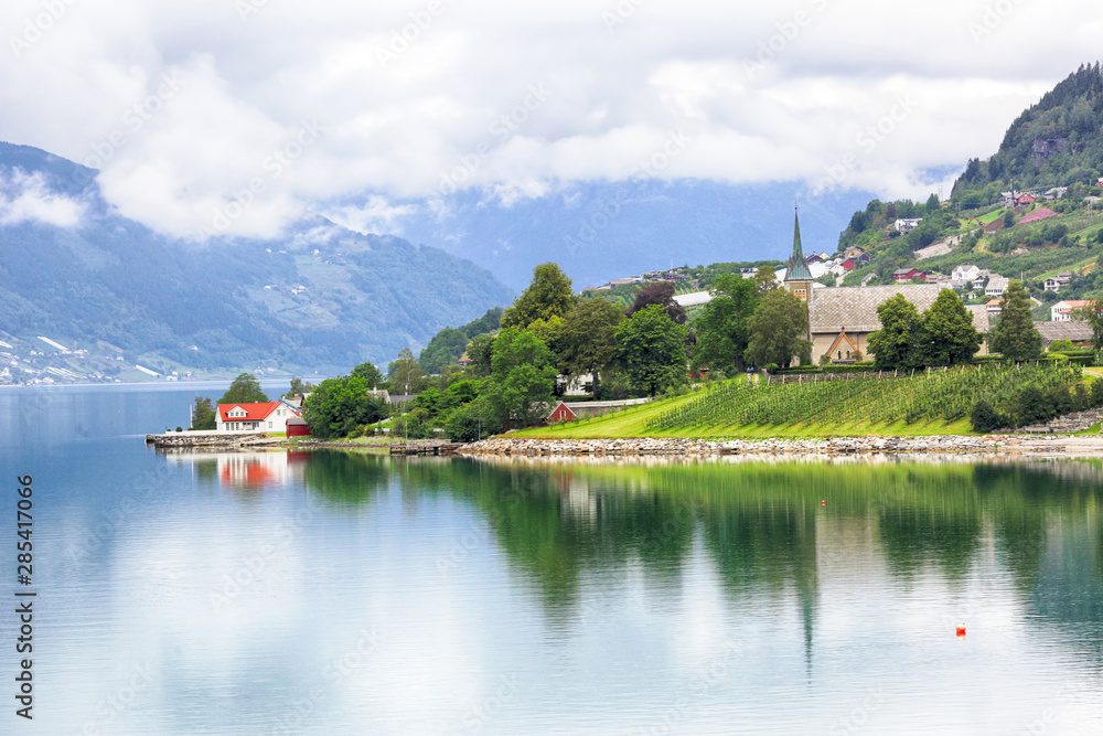 Fototapeta premium Ullensvang, Norway