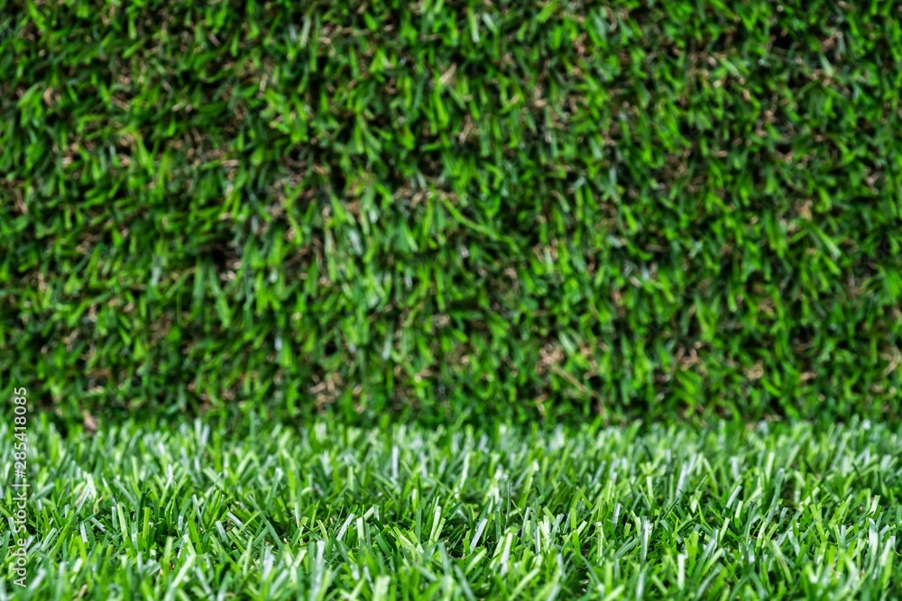 artificial grass backdrop with selective focus. artificial grass backdrop with selective focus.