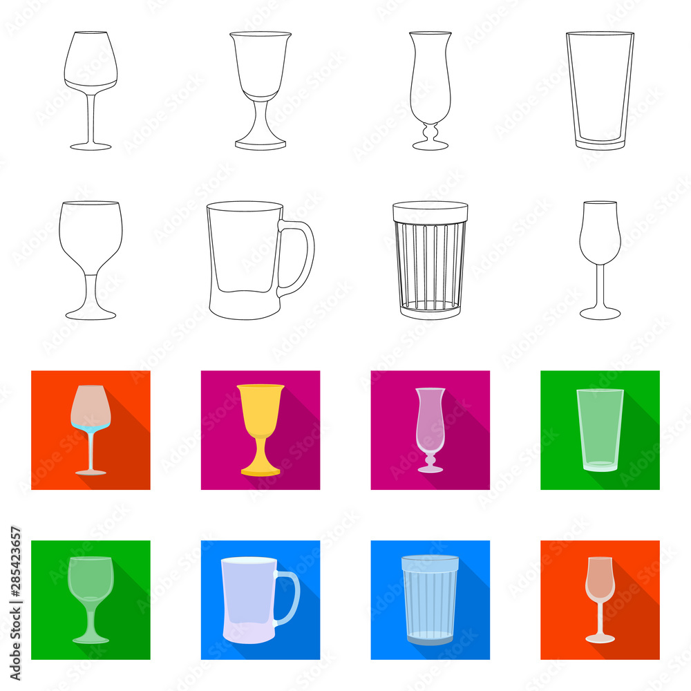 Isolated object of form and celebration symbol. Set of form and volume stock symbol for web. Isolated object of form and celebration symbol. Set of form and volume stock symbol for web.