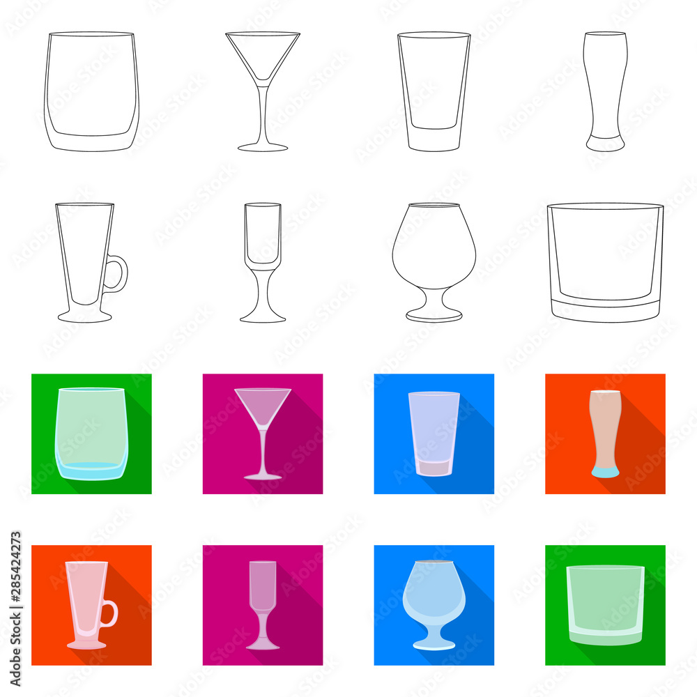 Isolated object of form and celebration icon. Set of form and volume stock symbol for web. Isolated object of form and celebration icon. Set of form and volume stock symbol for web.