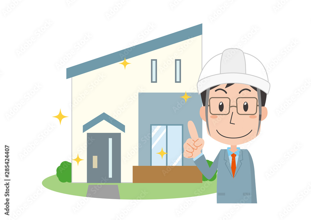 リフォーム　住宅　男性　きれい　改装　マイホーム