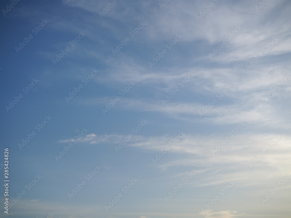 Obraz premium blue sky with clouds