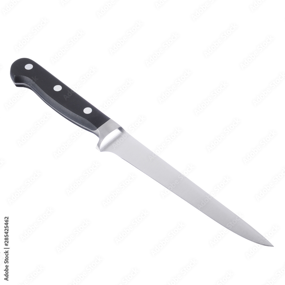 Kitchen knife on a white background Kitchen knife on a white background
