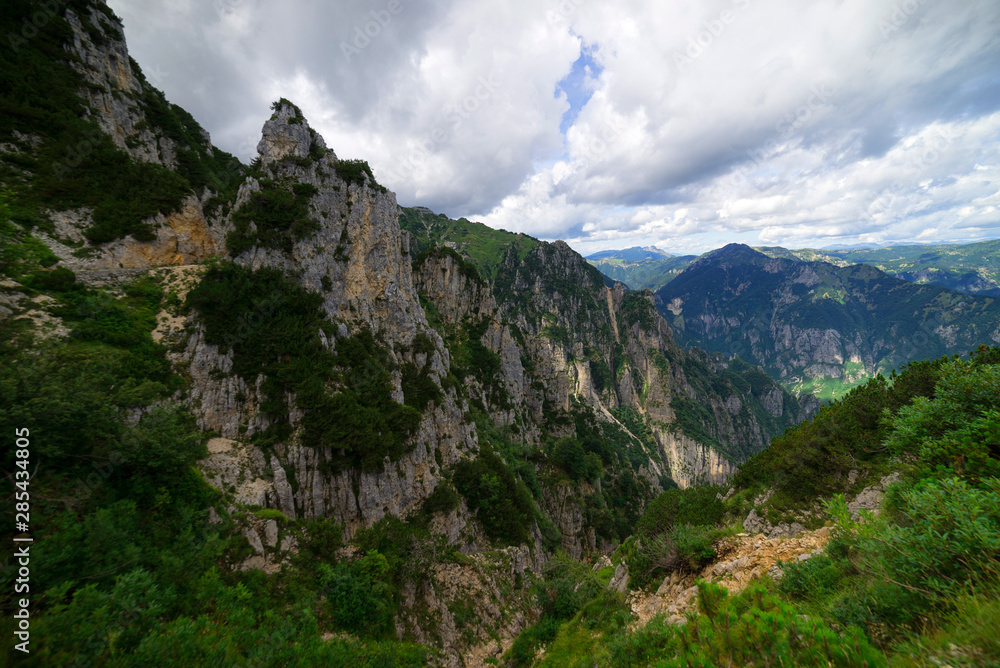 Beautiful landscape at high altitude / Valli del Pasubio