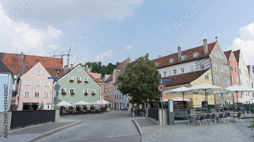 Historische Häuser in der Altstadt von Landsberg am Lech